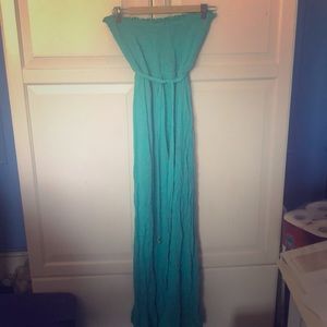 Juicy Couture Turquoise Maxi Dress